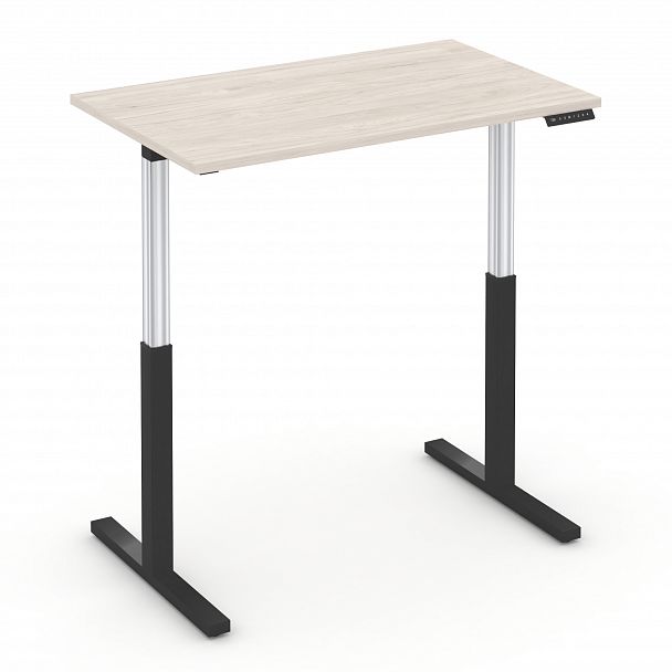 Стол электроподъемный "MOVE UP" MV.SE-2.7 Черный металл / Денвер Светлый - Вид 3