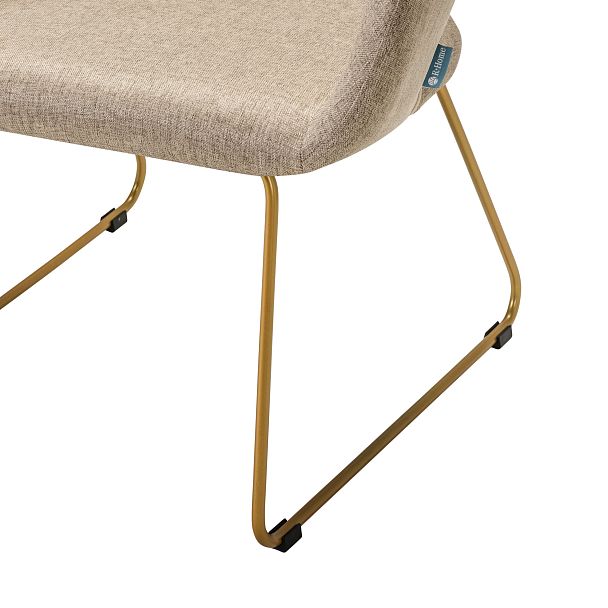 Кресло Hugs beige/Линк золото - Вид 5