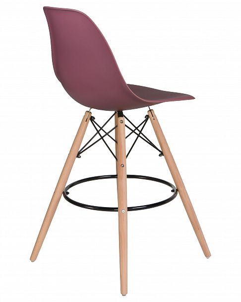 Стул барный DOBRIN DSW BAR (ножки светлый бук, цвет пыльная роза (NX-P-11)) - Вид 4