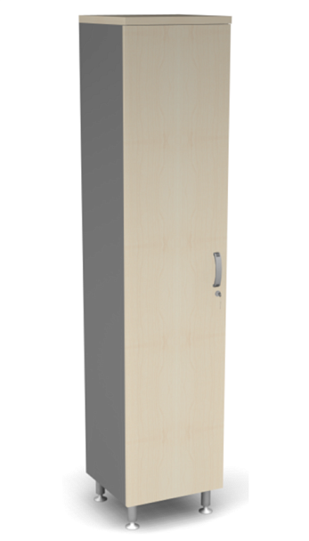 Гардероб (крючки) L,R Берлин Береза Майнау/Серый ШГ5-45(L/R) - Вид 2