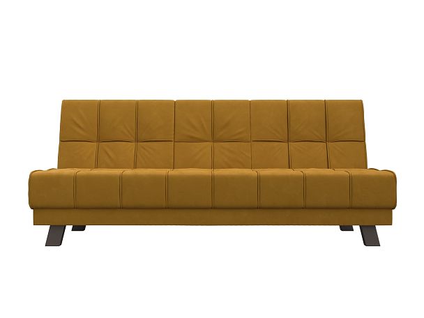 Диван прямой Винсент Велюр желтый - Вид 2