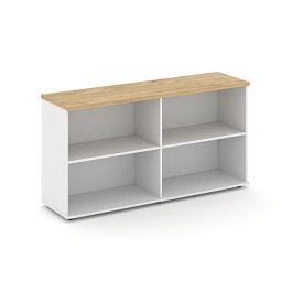 Стайл Проджект Тумба опорная/приставная SN.TOP-123 Белый/Тиквуд Светлый 1632*400*750 - Фото предпросмотра