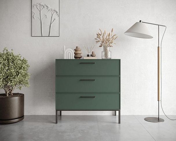 Комод с тремя ящиками Nicole NLN12G - Вид 5