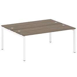 Metal System Quattro Р. ст. на П-образном м/к 50БП.РАС-СП-2.5 Вяз/Белый металл 1800*1475*750 - Фото предпросмотра