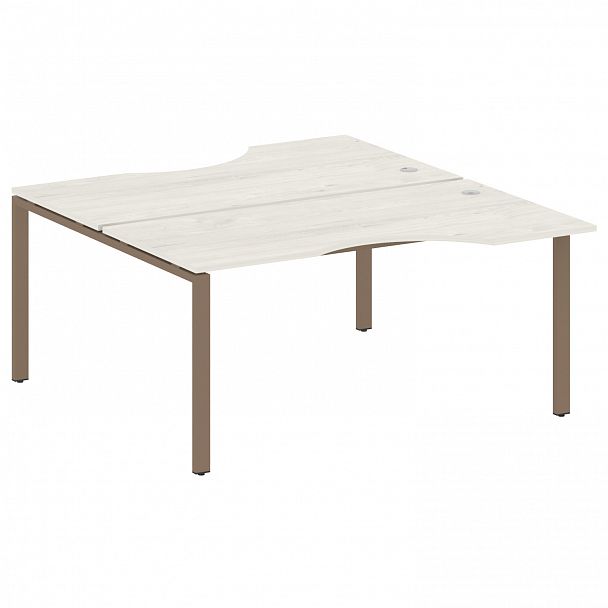 Рабочая станция "Metal System" БП.РАС-СА-2.1 дуб наварра/мокко - Вид 1