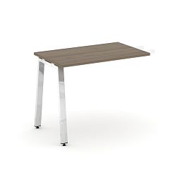 Style Project Direct Lux Брифинг-приставка M-SN-6A.BR-004 Вяз Благородный/Нержавеющая Сталь/Хром 1180*600*750 - Фото предпросмотра