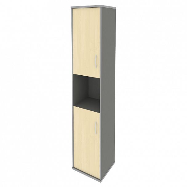 Пенал "Riva" А.СУ-1.5 клен/металлик - Вид 2