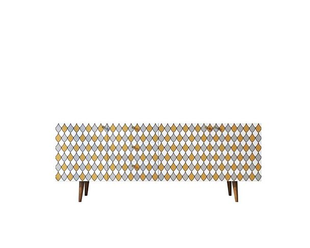 Комод Berber удлиненный принт 22 арт BB11/Print_22 - Вид 1