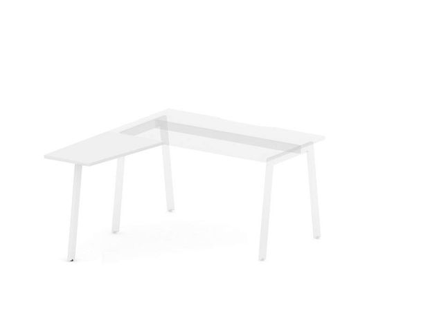 MATRIX 121В302 Стол приставной, L 500х800х775 Белый - Вид 1