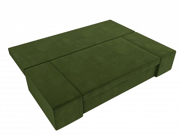 Диван прямой Сан Марко (полностью микровельвет зеленый) - Вид 7