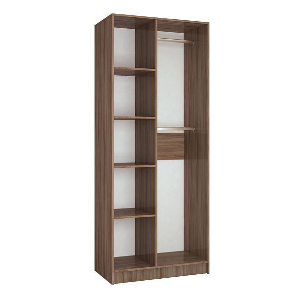 Шкаф Орион (2200х900х500) ясень шимо/дуб сонома - Вид 2