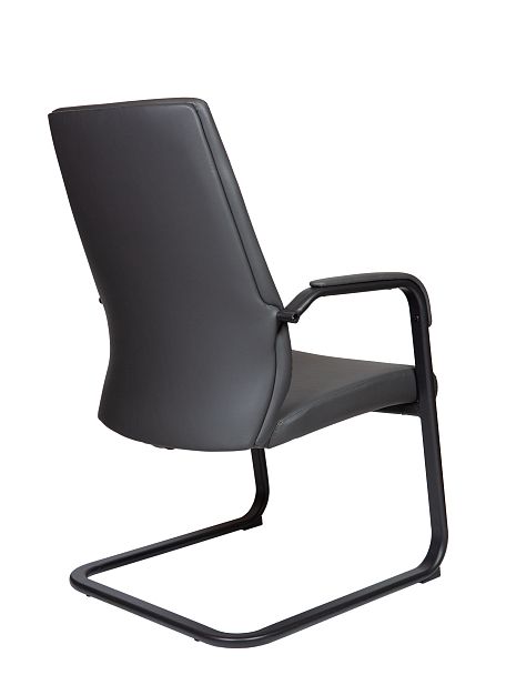 Кресло офисное Arco CF grey черная экокожа - Вид 4
