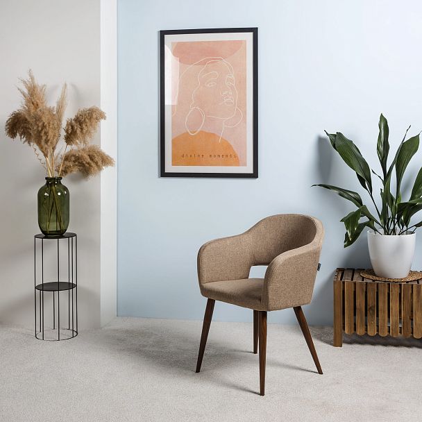 Кресло Oscar Сканди Браун Темный Орех - Вид 8