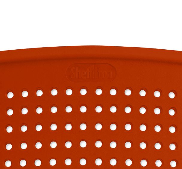 Стул Sheffilton SHT-S85PB-1 красный/красный/черный муар - Вид 4