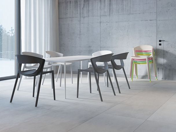 Стул Evok, белый - Вид 6