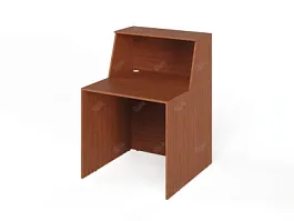 UNITY РРП4-9-9-OI Прямой квадратный блок ресепшн 90 UNITY 900х900х1150 - Фото предпросмотра