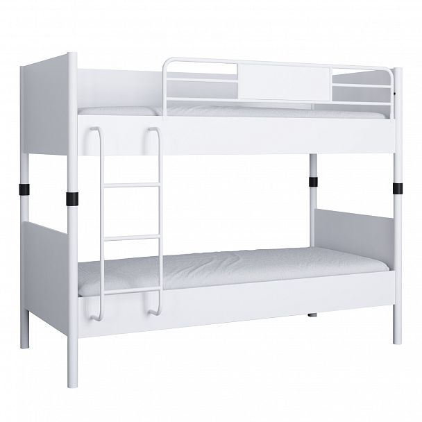 Кровать-трансформер "Дельта Лофт 20.02.02" white - Вид 1