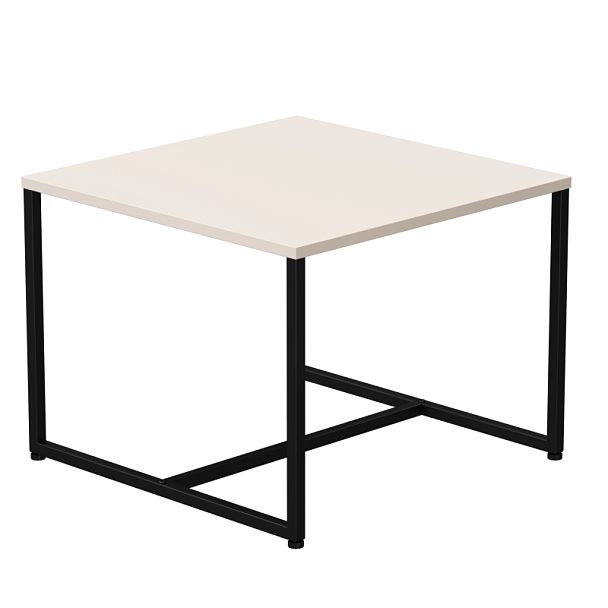 Стол журнальный Everprof EVO 604х604х460 Кашемир/Черный - Вид 1