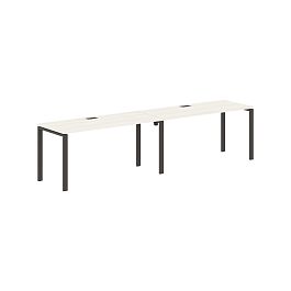 Стол 2-х местный EUWST 3167 Ясень Траун/Мокко 3126х670х750 EDIS - Фото предпросмотра