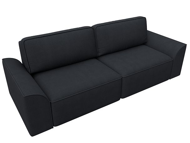 Диван прямой Лига-048 НПБ Замша серый - Вид 6