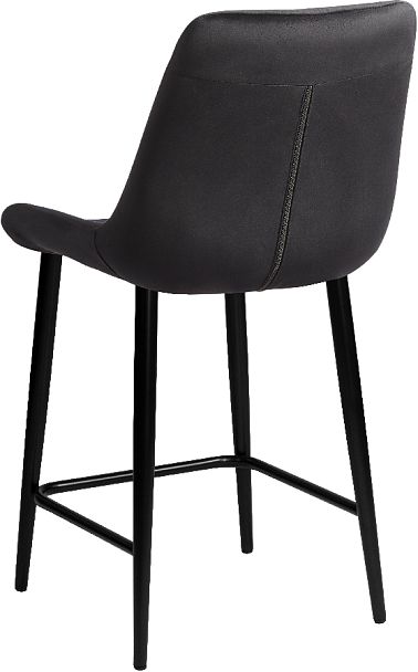 Комплект полубарных поворотных стульев Эйден, черный H-75/черный, 2 шт. - Вид 6
