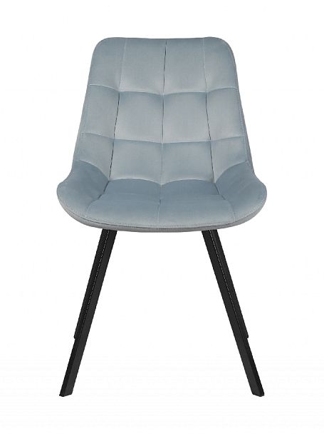 Комплект стульев Эйден М, Confetti dusty blue/черный, 3 шт. - Вид 2