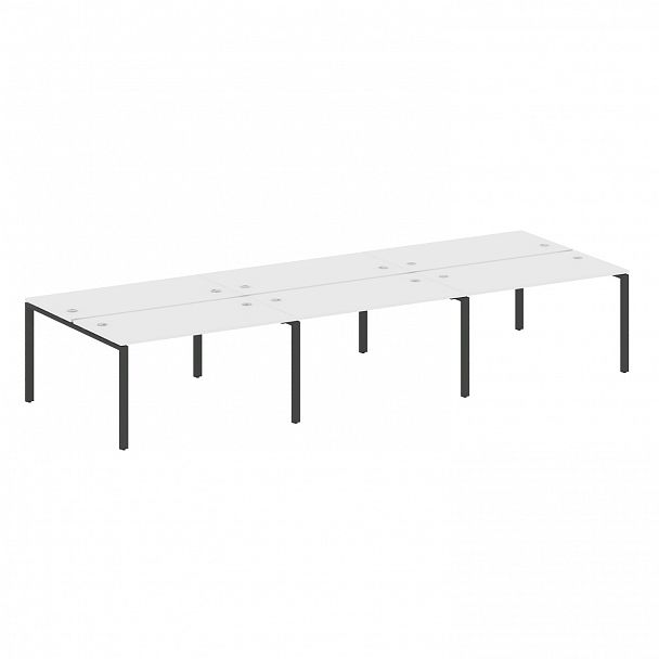 Рабочая станция "Metal System" БП.СМ-6.3 белый/антрацит - Вид 1