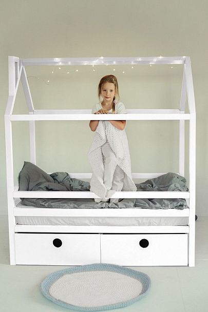 Кровать Дрима Box, белый - Вид 6