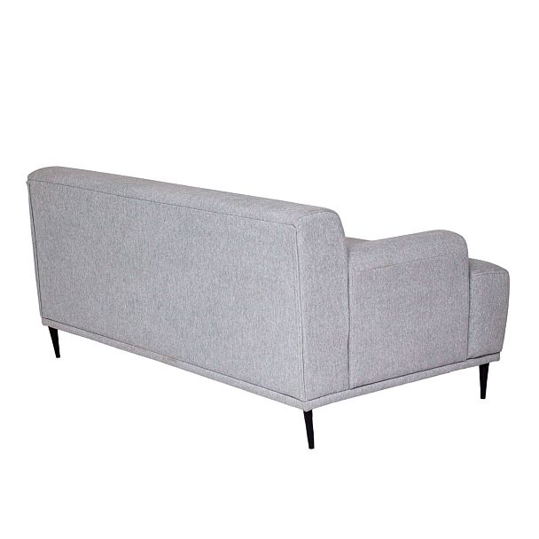 Диван Portofino, серый велюр, ножки металл - Вид 4