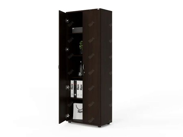 ЛАЙТ / LIGHT RLG038-70x35 Шкаф 4 полки 70x35x183 Венге - Вид 5