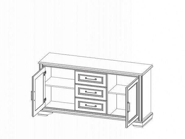 Тумба Стилиус B169-KOM2D3S - Вид 7