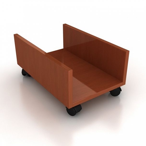 Подставка под системный блок Менеджер БК-01 вишня - Вид 3