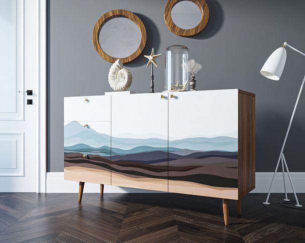 Комод "Berber" с двумя дверками и ящиками принт 11 - Вид 6