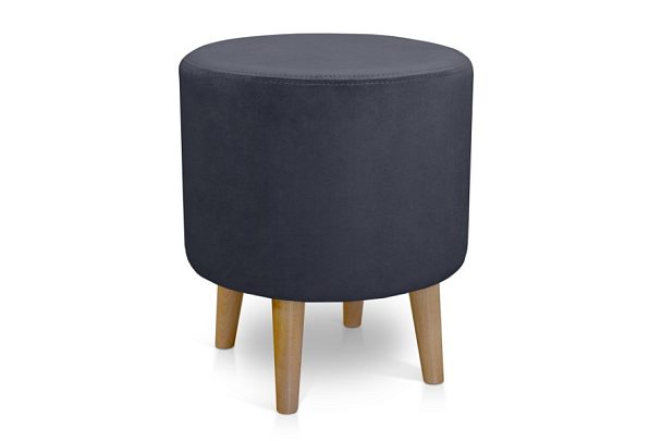 Пуф "Ронд" серый - Вид 1