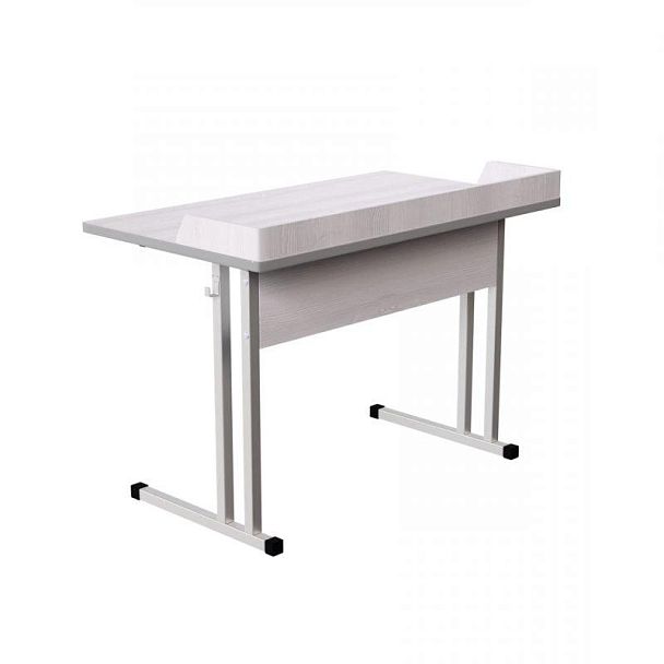 Стол ученический "Умник" для кабинета химии с бортиком - Вид 1