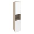 /catalog/kategorii/shkafy-i-stellazhi/penaly/onix-shkaf-vysokiy-uzkiy-levyy-o-su-1-4-r-l-white-dub-attik-belyy-brilliant-steklo-white-400-420-197/ - фотография