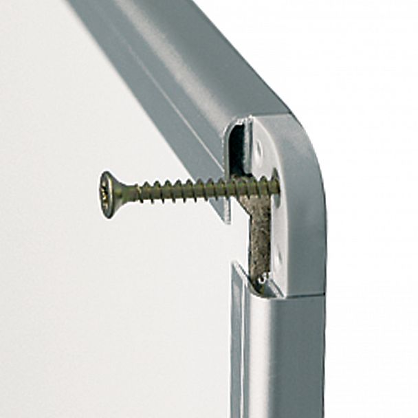 Доска магнитно-маркерная 100x200 см, алюминиевая рамка, 2х3 OFFICE, (Польша), TSA1020 - Вид 5