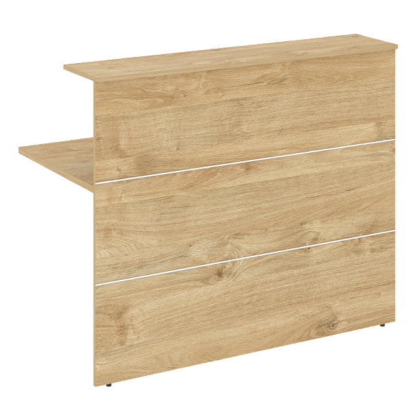 Модуль прямой высокий 1380 "Onix" О.R-MP.V-138 тиквуд светлый - Вид 1