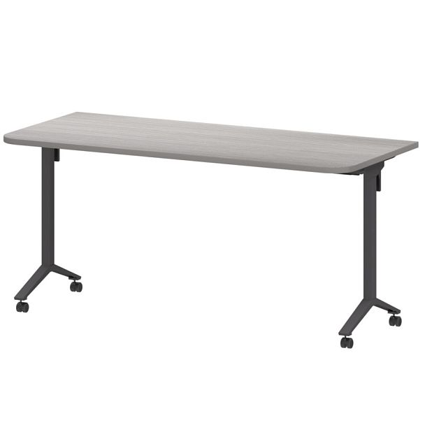 Стол мобильный складной МБ25-160.70Р Лиственница/Антрацит 1600x700x750 Моби - Вид 1