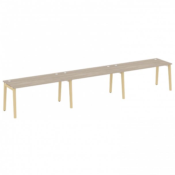 Рабочая станция "Onix wood" OW.RS-3.4.7 дуб аттик/дуб светлый - Вид 1