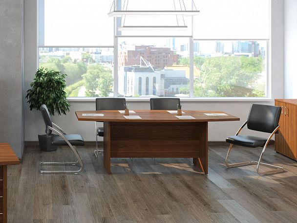 Стол для переговоров Grand 210x100x75 орех - Вид 7