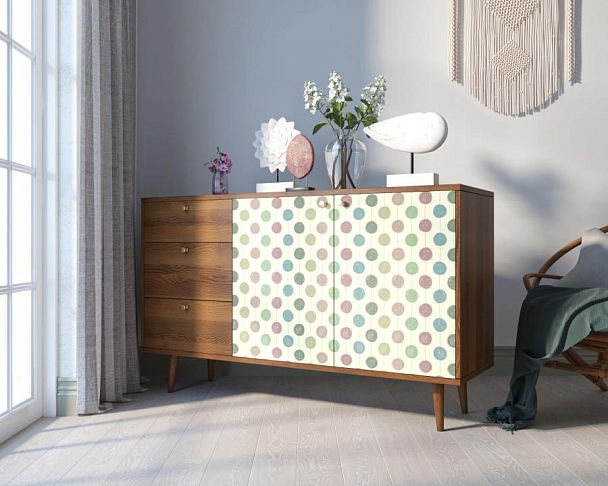 Комод Berber с двумя дверками и ящиками 24 принт арт BB05/Print_24 - Вид 3