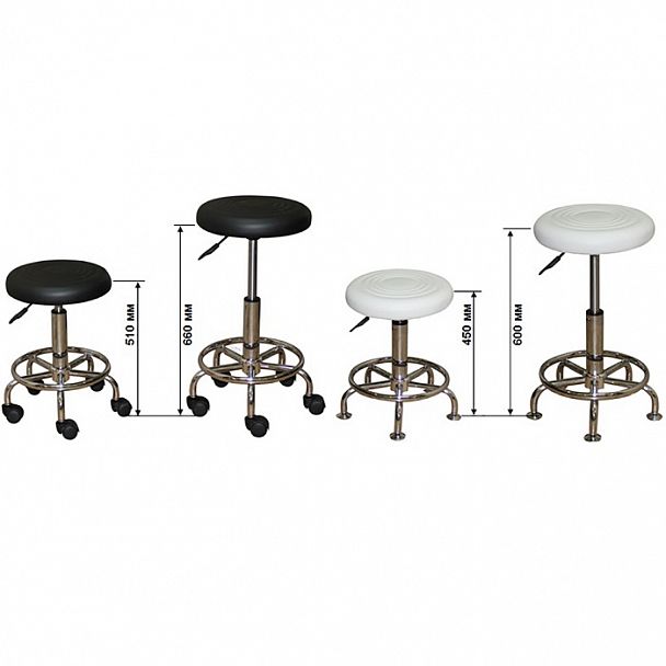 Табурет ET-9040-1A white - Вид 5