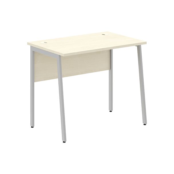 Стол прямой СП-1.1P Клен*/Алюминий 900х608х755 IMAGO PLUS - Вид 1