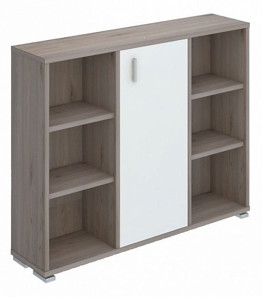 Тумба комбинированная Домино нельсон ПУ-60-2 Белый/Нельсон - Вид 1