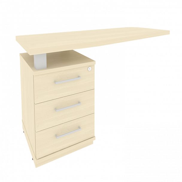 Тумба приставная "First" KTP-2 клен - Вид 1