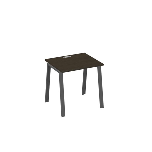 Стол письменный на металлокаркасе TRE A4 А4 Б3 011 БП венге / металлокаркас антрацит - Вид 1