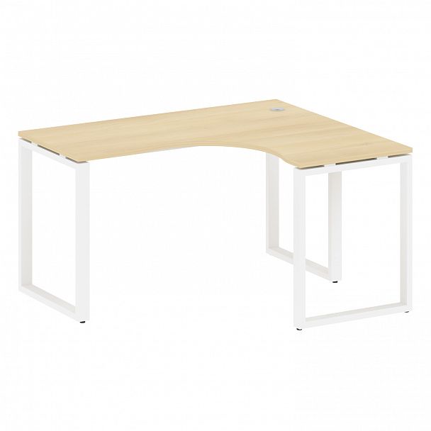Стол "Metal System" БО.СА-3 акация/белый - Вид 1