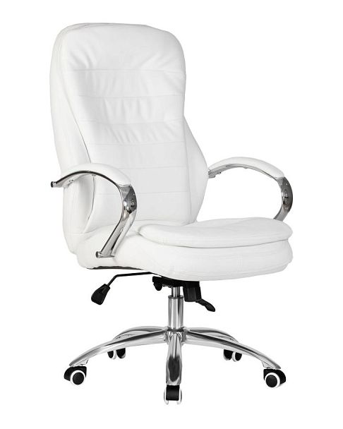 Офисное кресло для руководителей DOBRIN LYNDON (белый) - Вид 1