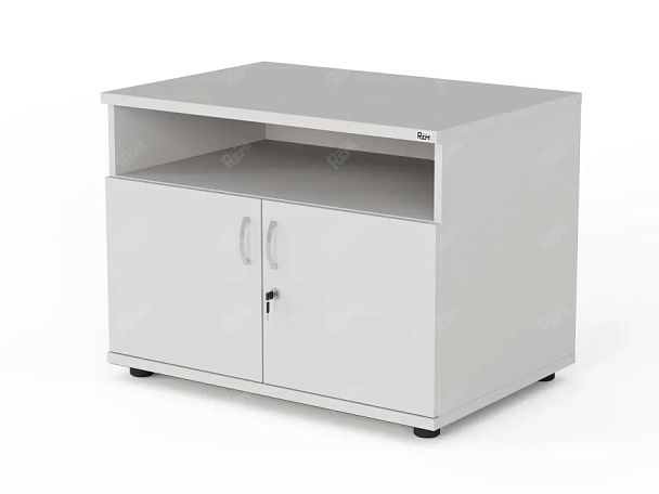 ЛАЙТ / LIGHT RLG018-80x45 Тумба под оргтехнику 80x55x60 Белый - Вид 1